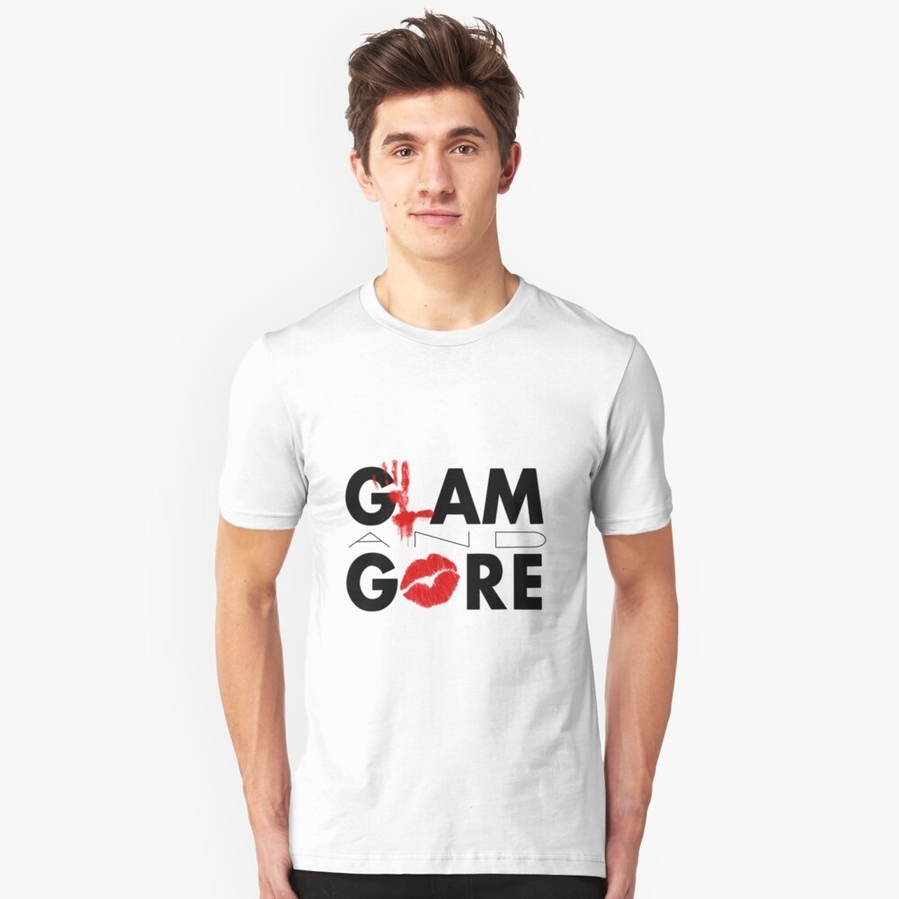 Glam & Gore | White Tee | Merch